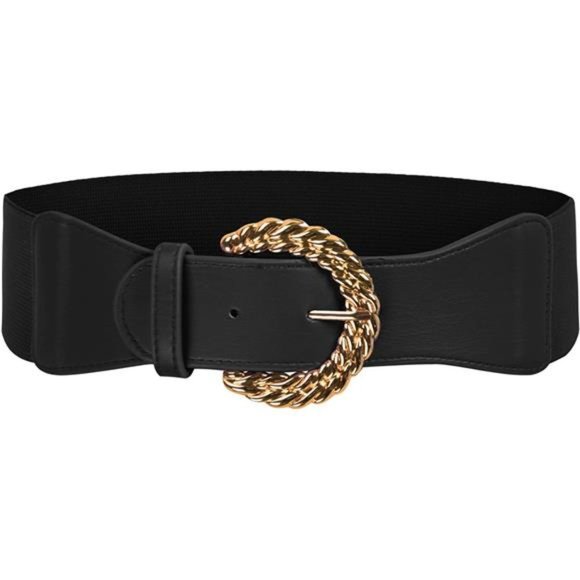 GRACE KARIN Women\'s Elastic Vintage Belt Retro Cinch Belts for Jeans Dress Pants main image 7